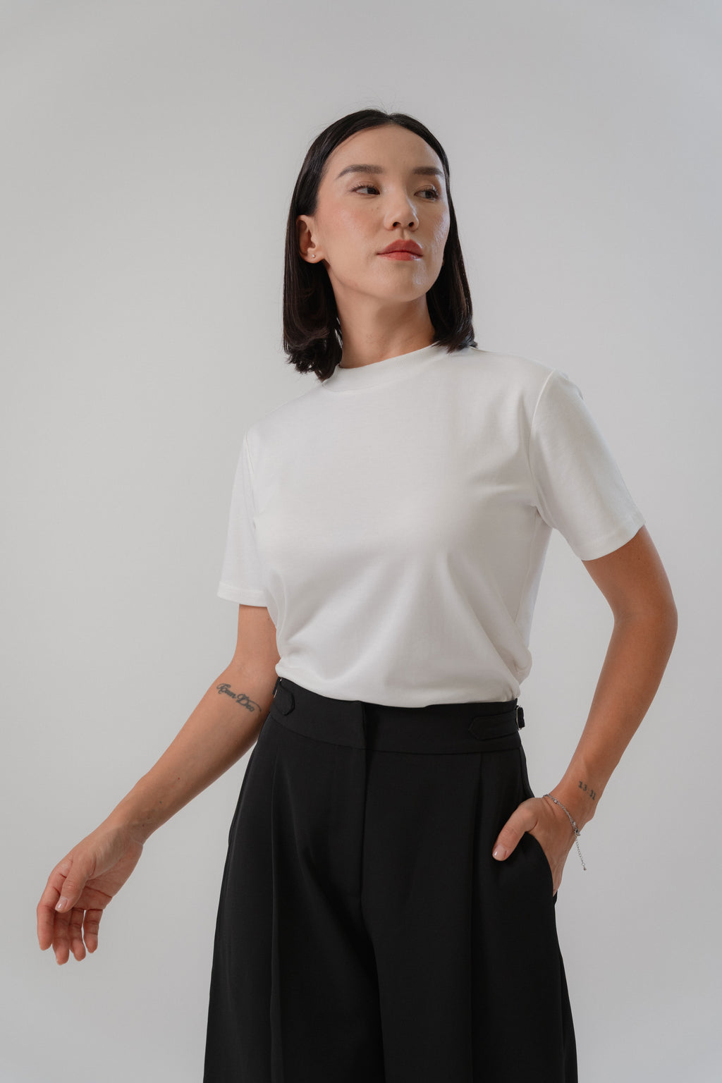 Short Sleeve Crew Neck Tee