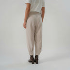 Cross Pleated Pants
