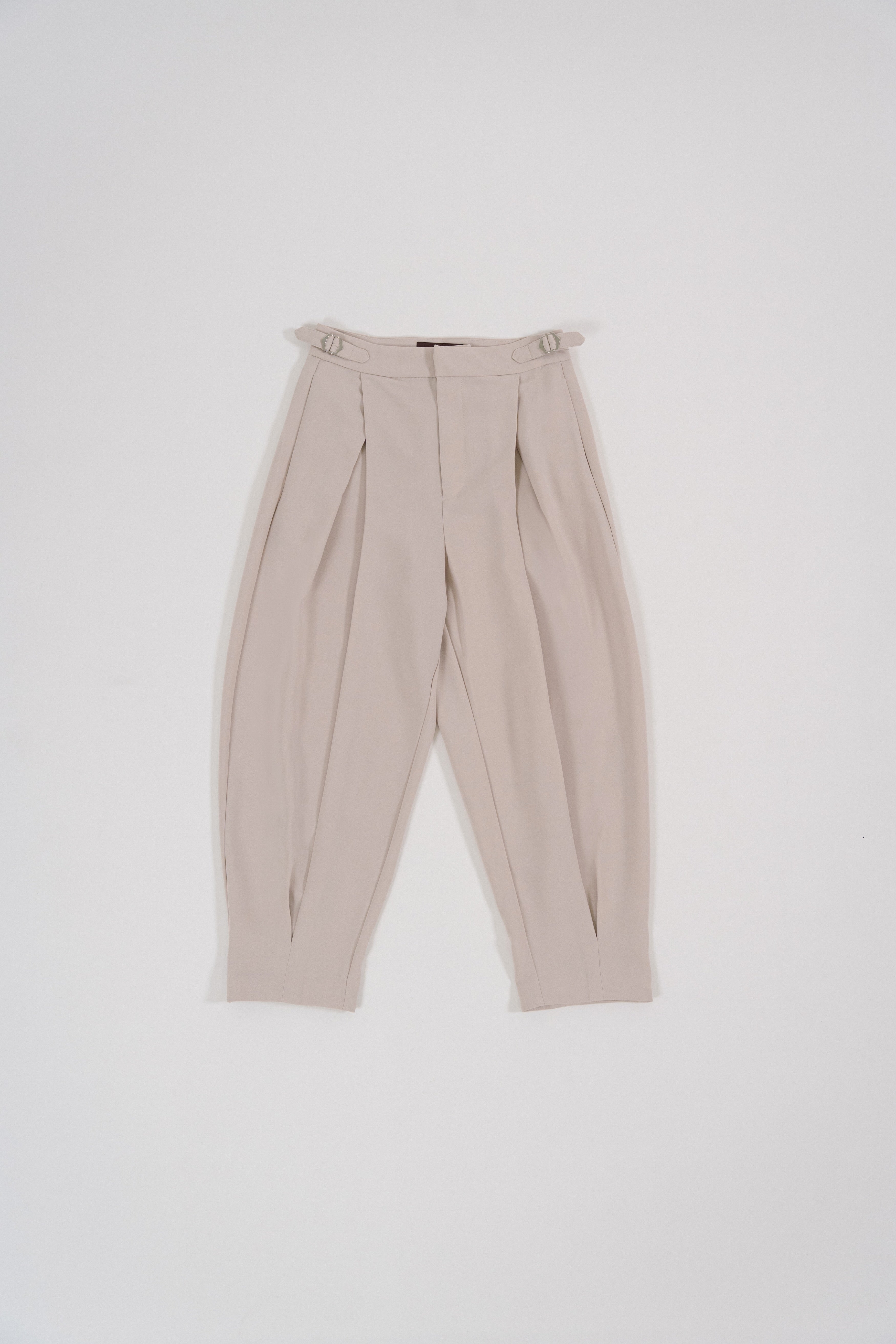 Cross Pleated Pants