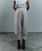 Cross Pleated Pants