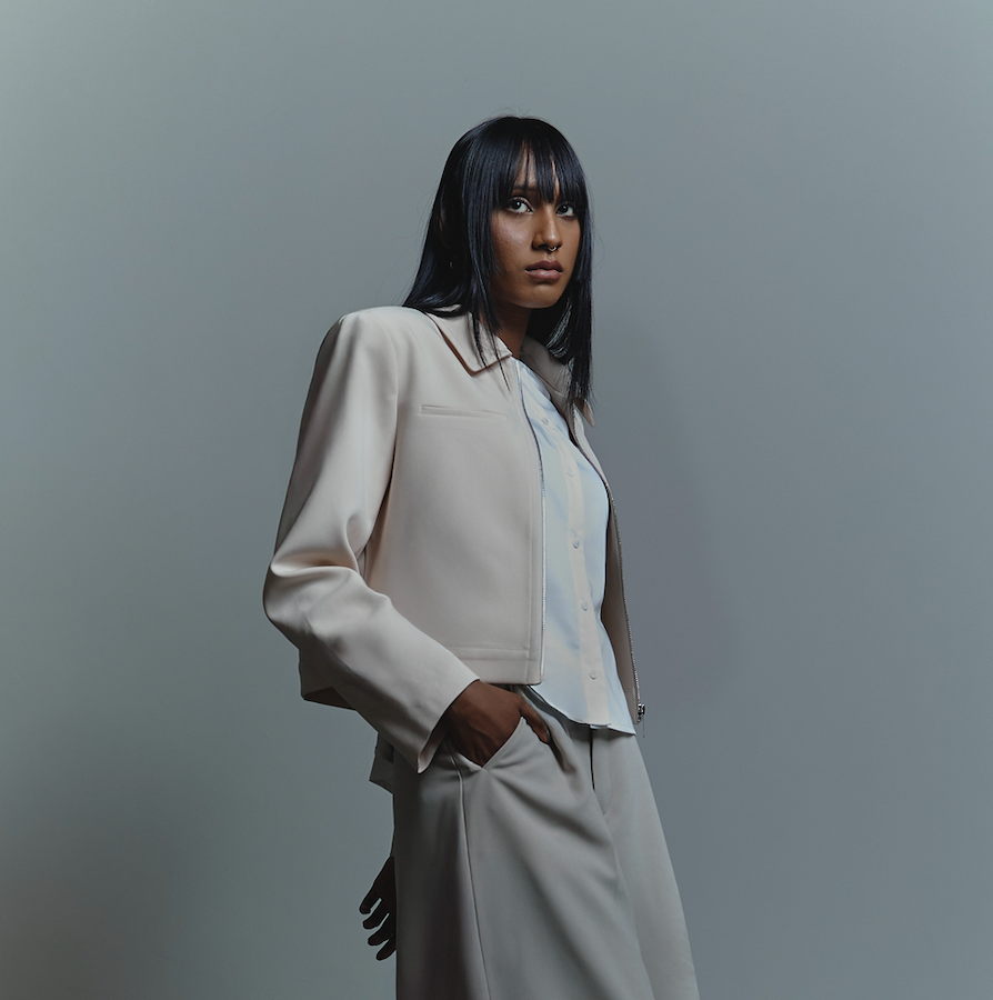 Biker Jacket with Full Zip