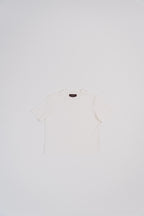 Short Sleeve Crew Neck Tee with regular fit, made from Naia Acetate and Cotton blend, ensuring breathability and softness for daily wear. 